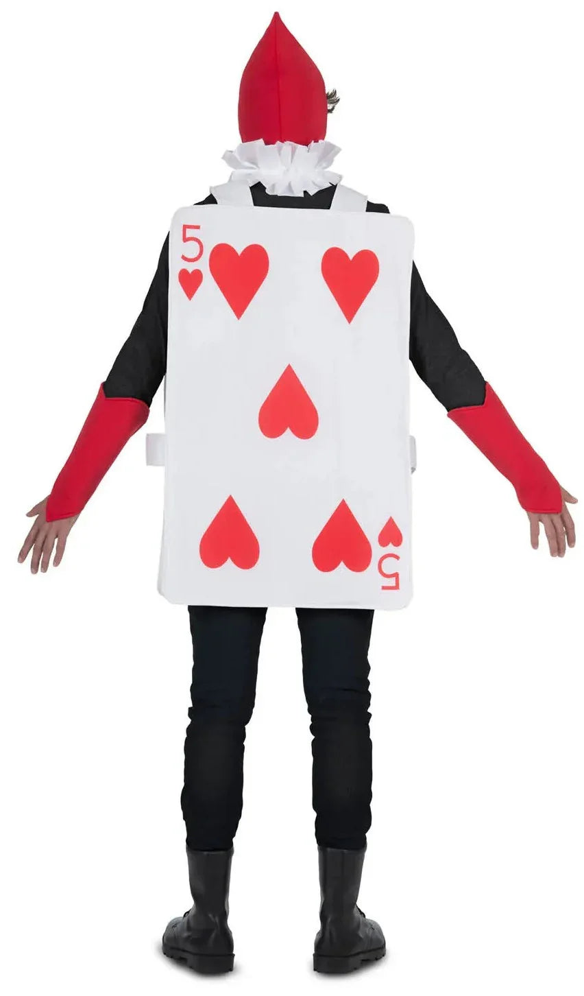 Disfraz de Carta Soldado de Alicia para Adulto Cartas Poker Viving